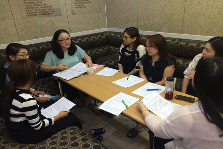 연구원 사례회의 및 직원교육(8월)