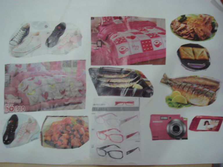 (click)내가 좋아하는 것/ 갖고 싶은거 오려서 붙이기