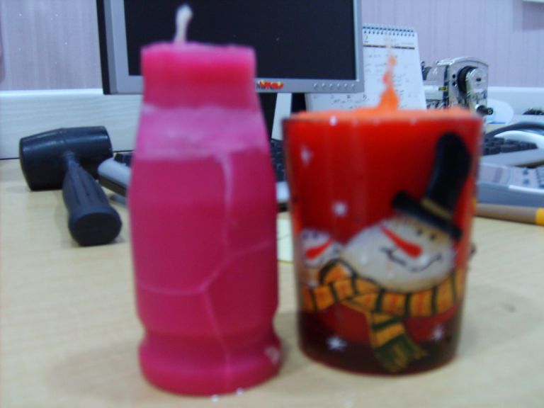 (click)크리스마스 양초