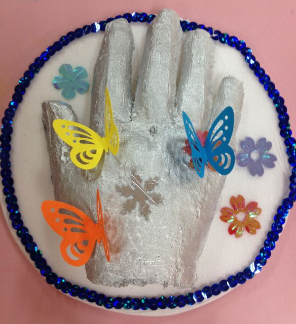 (click) 나비가 모여든 손 / 별이 빛나는 손